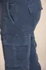 Chile Jogger men's cargo pants in velvet 1500 stripes extra slim fit sold by Mason's