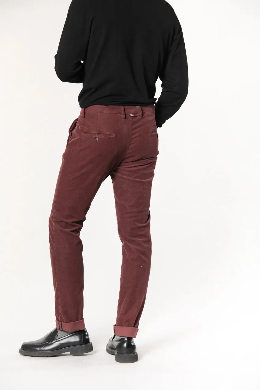 Torino Style man chino pants in velvet 1500 stripes slim sold by Mason's product image thumbnail 4