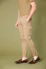 Chile men's cargo pants in cotton resca 3D extra slim sold by Mason's