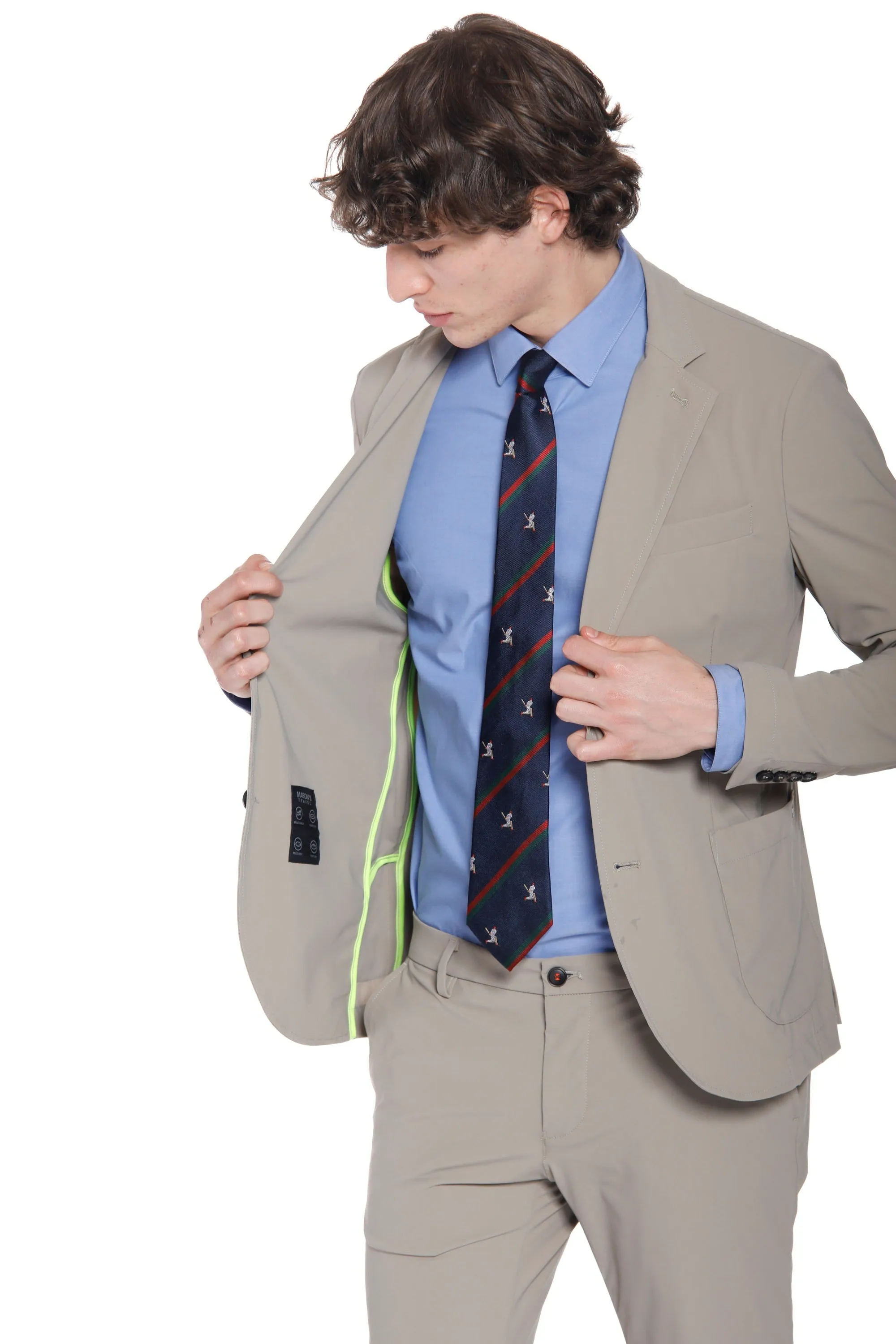 Da Vinci Tech Dynamic men's blazer in super technical jersey regular sold by Mason's product image thumbnail 3