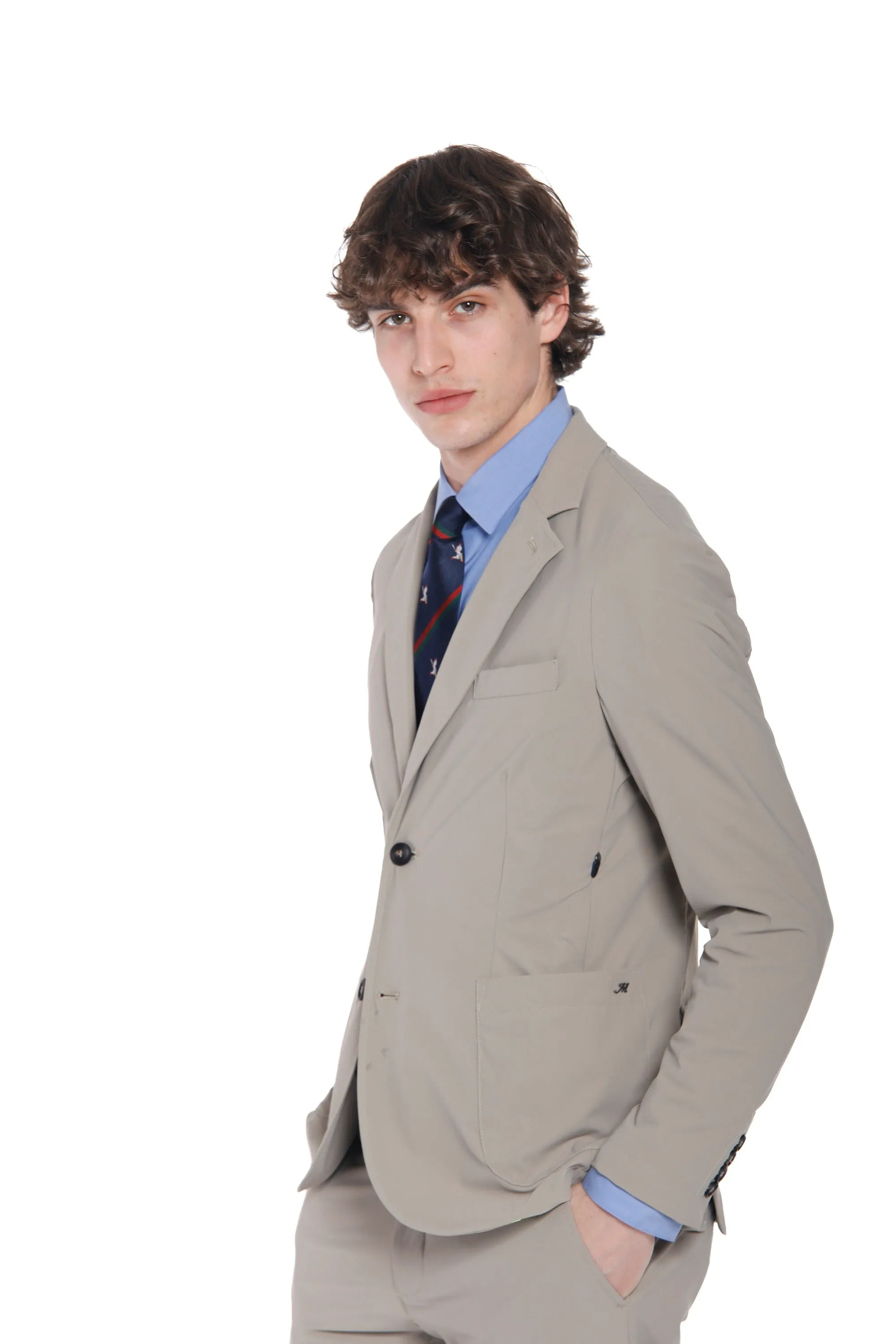 Da Vinci Tech Dynamic men's blazer in super technical jersey regular sold by Mason's product image thumbnail 5