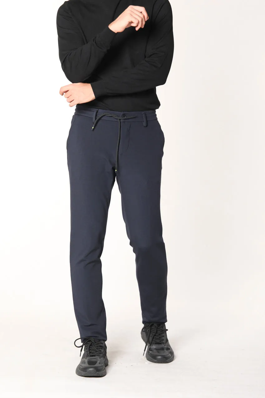 Milano Jogger man chino pants in technical jersey extra slim sold by Mason's