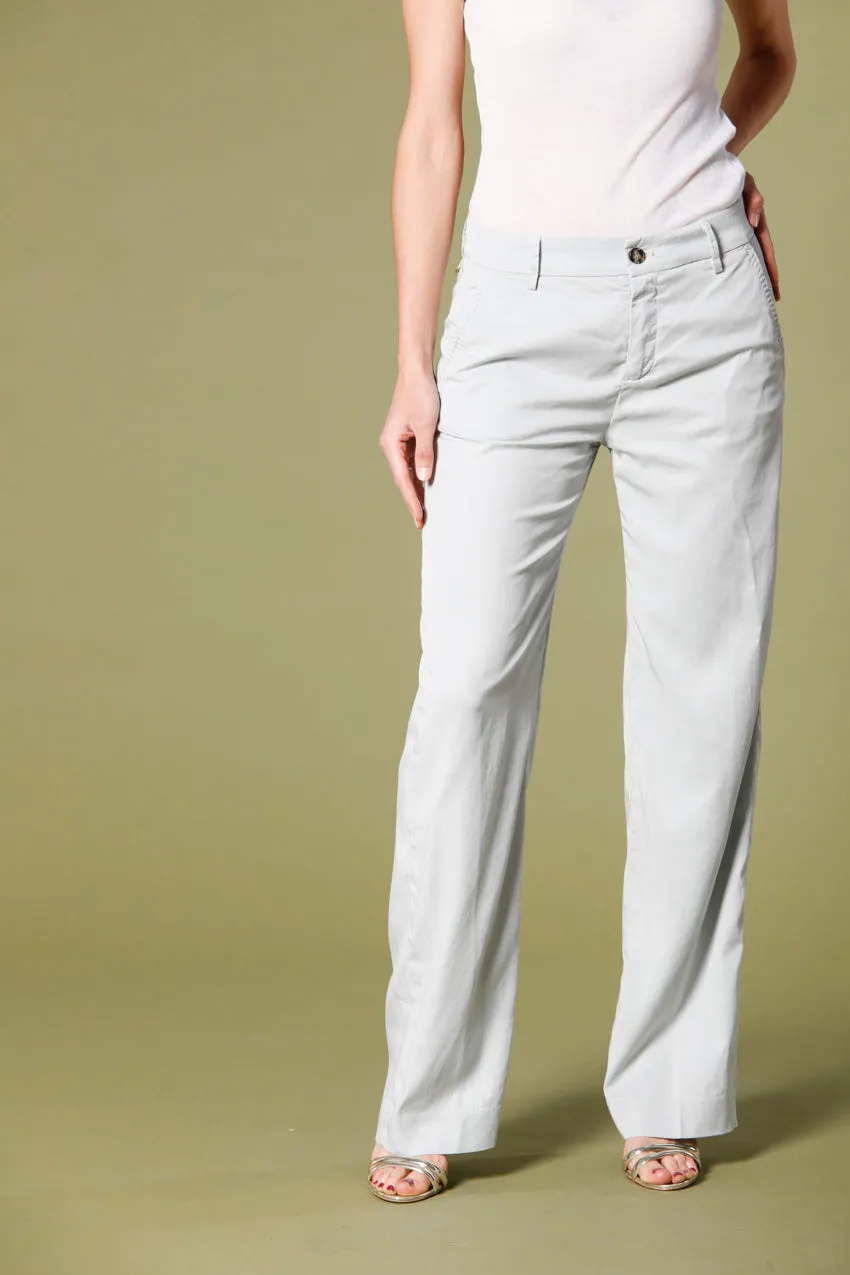 New York Straight women's chino pants in tencel twill straight sold by Mason's
