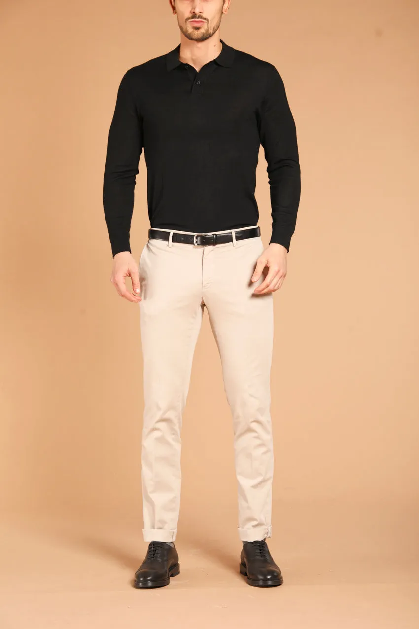 New York men's chino pants in gabardine stretch regular fit ① sold by Mason's product image thumbnail 2