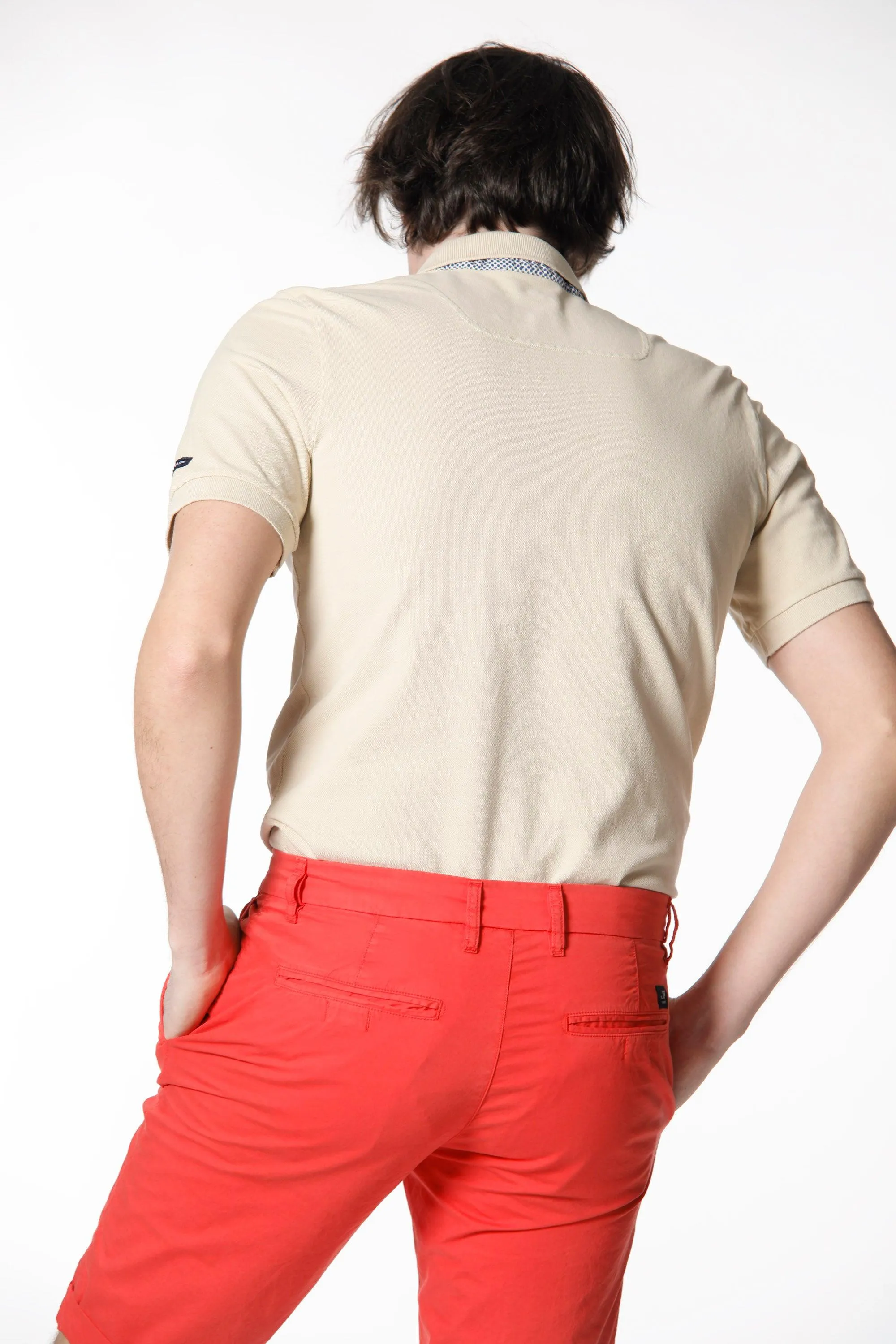 Leopardi man polo shirt in cotton with details sold by Mason's product image thumbnail 3