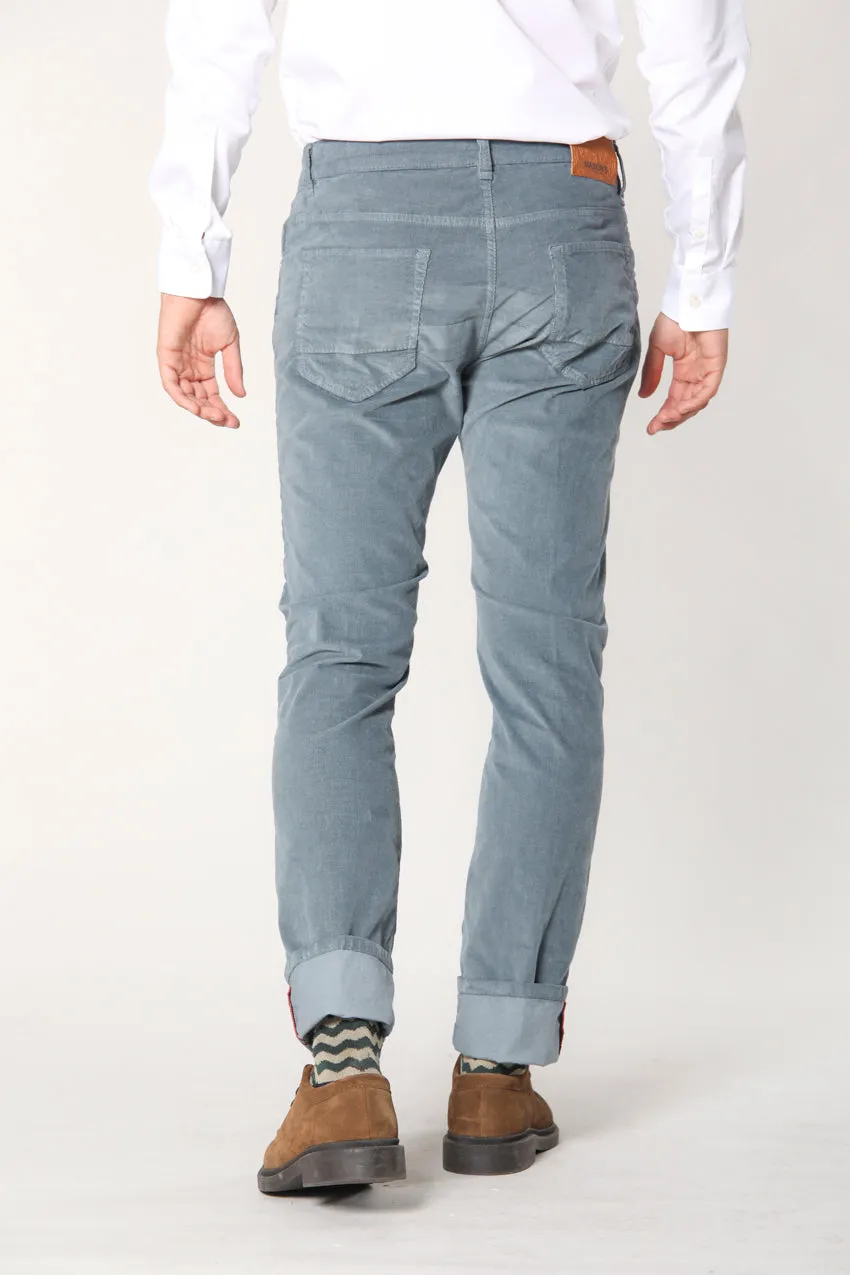 Harris 5 Pockets man pant in 1000 striped velvet slim sold by Mason's product image thumbnail 4
