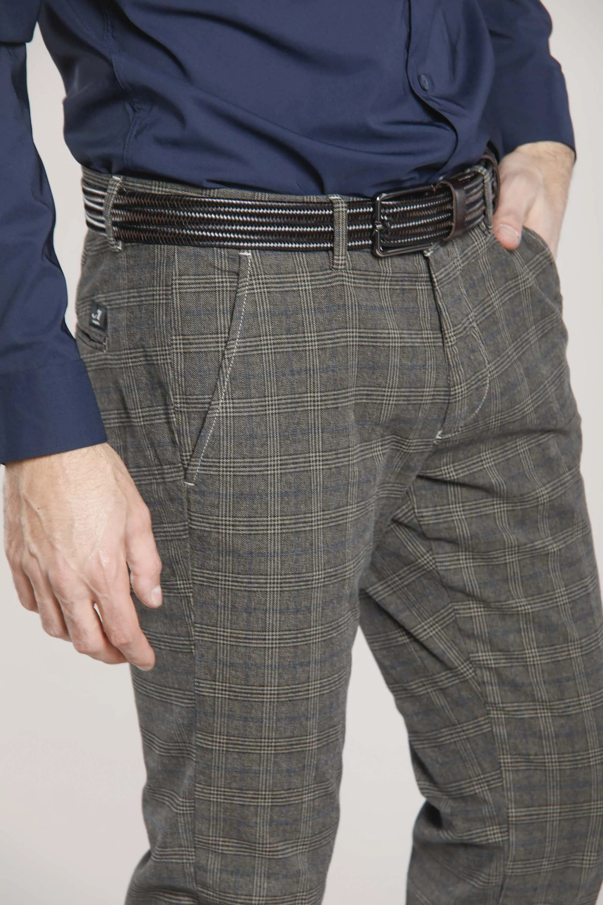 New York man wales print chino pants regular sold by Mason's product image thumbnail 2