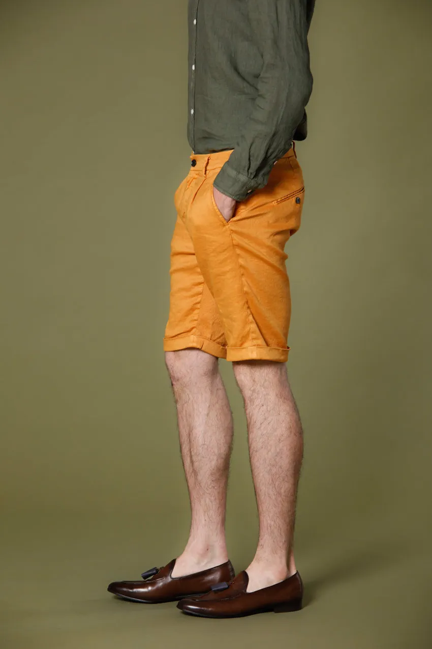 Osaka 1 Pinces men's chino bermuda in twill carrot fit sold by Mason's product image thumbnail 4