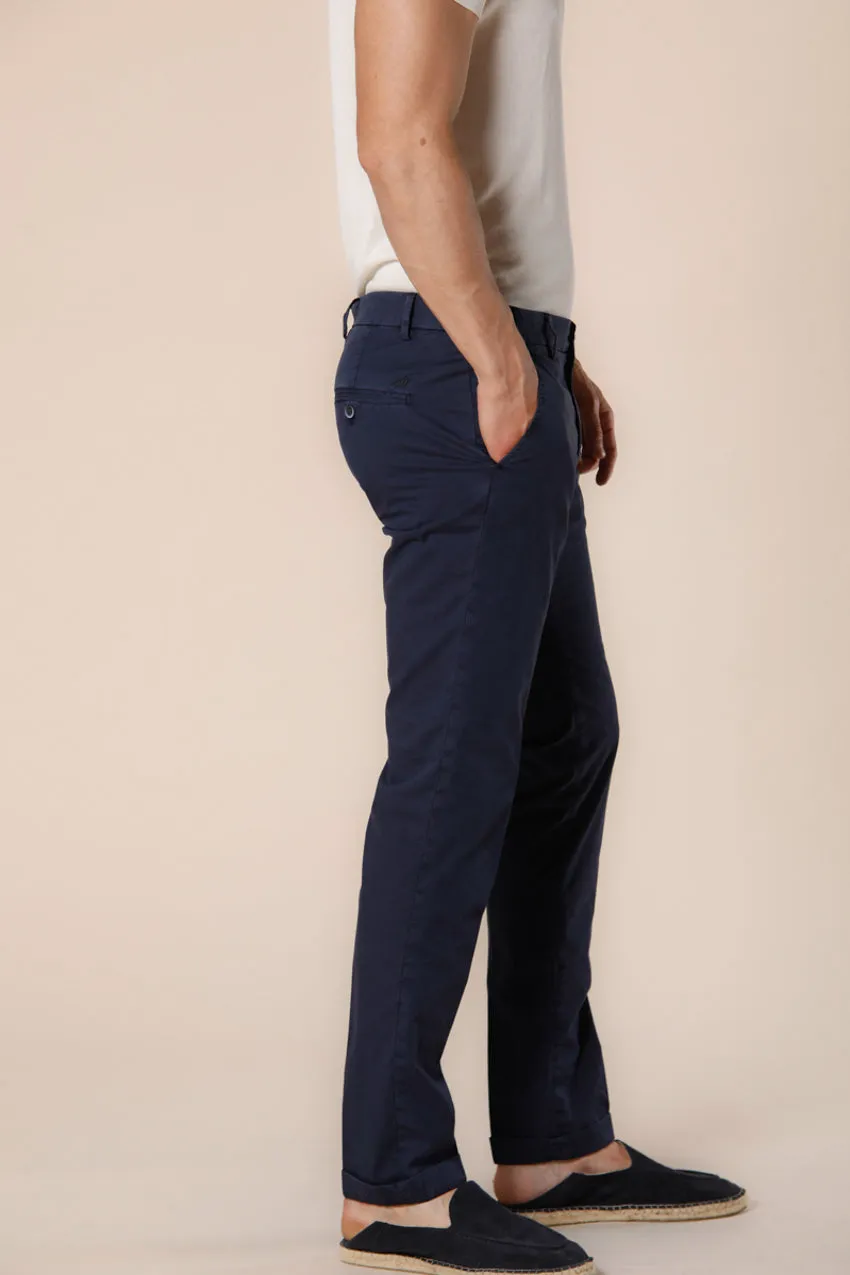 Milano Style men's chino pants in stretch gabardine extra slim ① sold by Mason's product image thumbnail 4