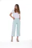 Samantha woman  5-pocket in bull denim cropped sold by Mason's