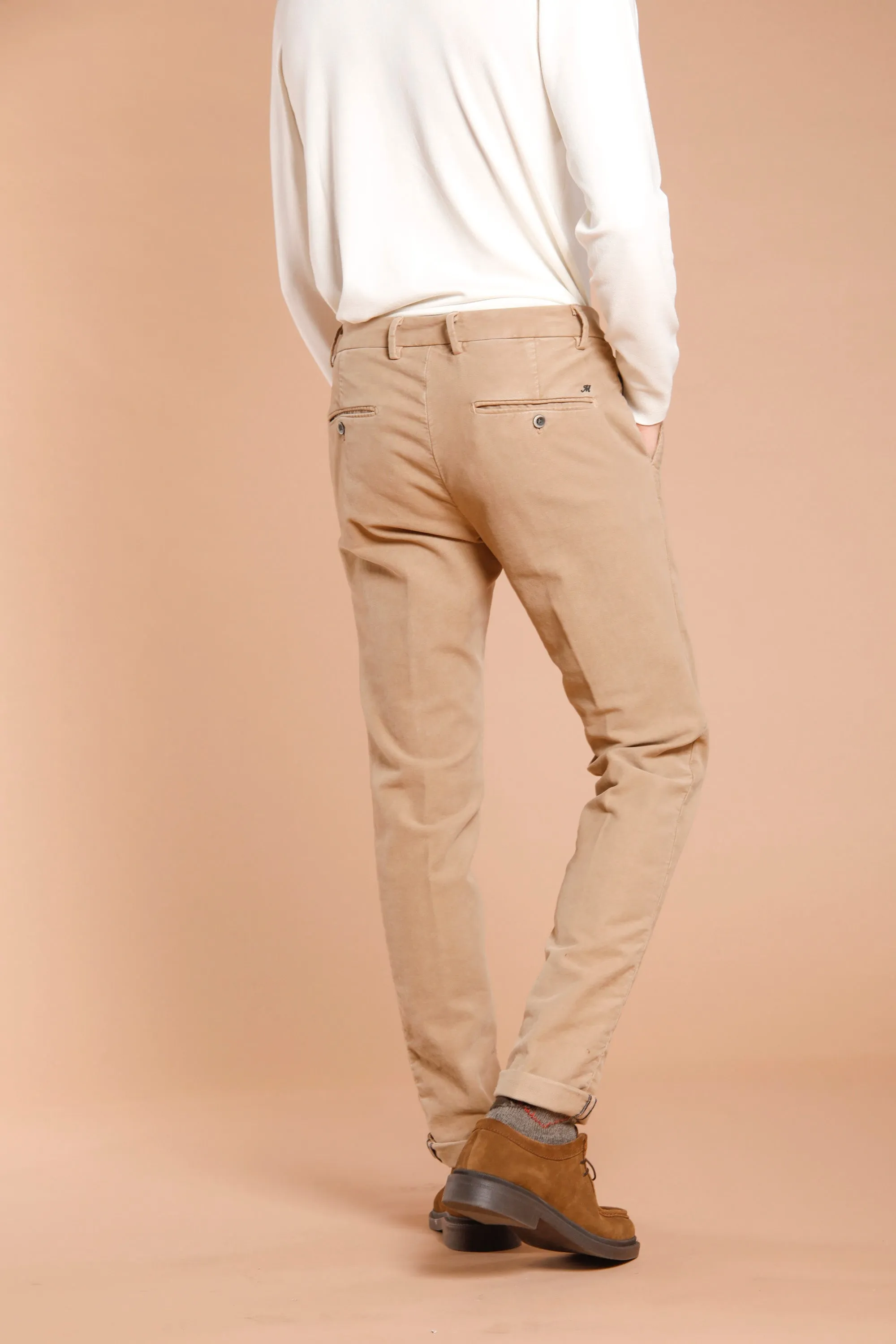 Milano Style man moleskin chino pants extra slim sold by Mason's product image thumbnail 4