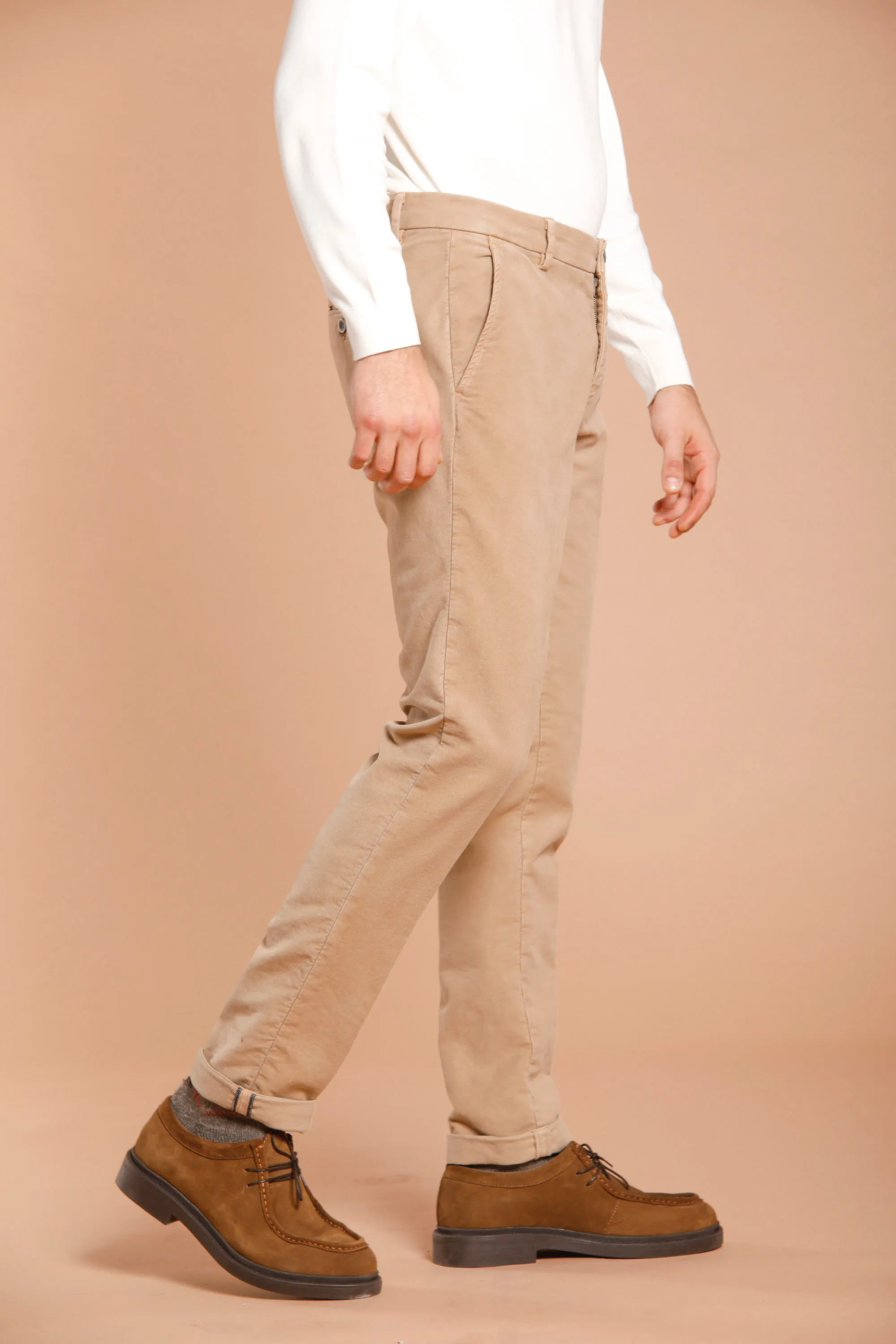 Milano Style man moleskin chino pants extra slim sold by Mason's product image thumbnail 3