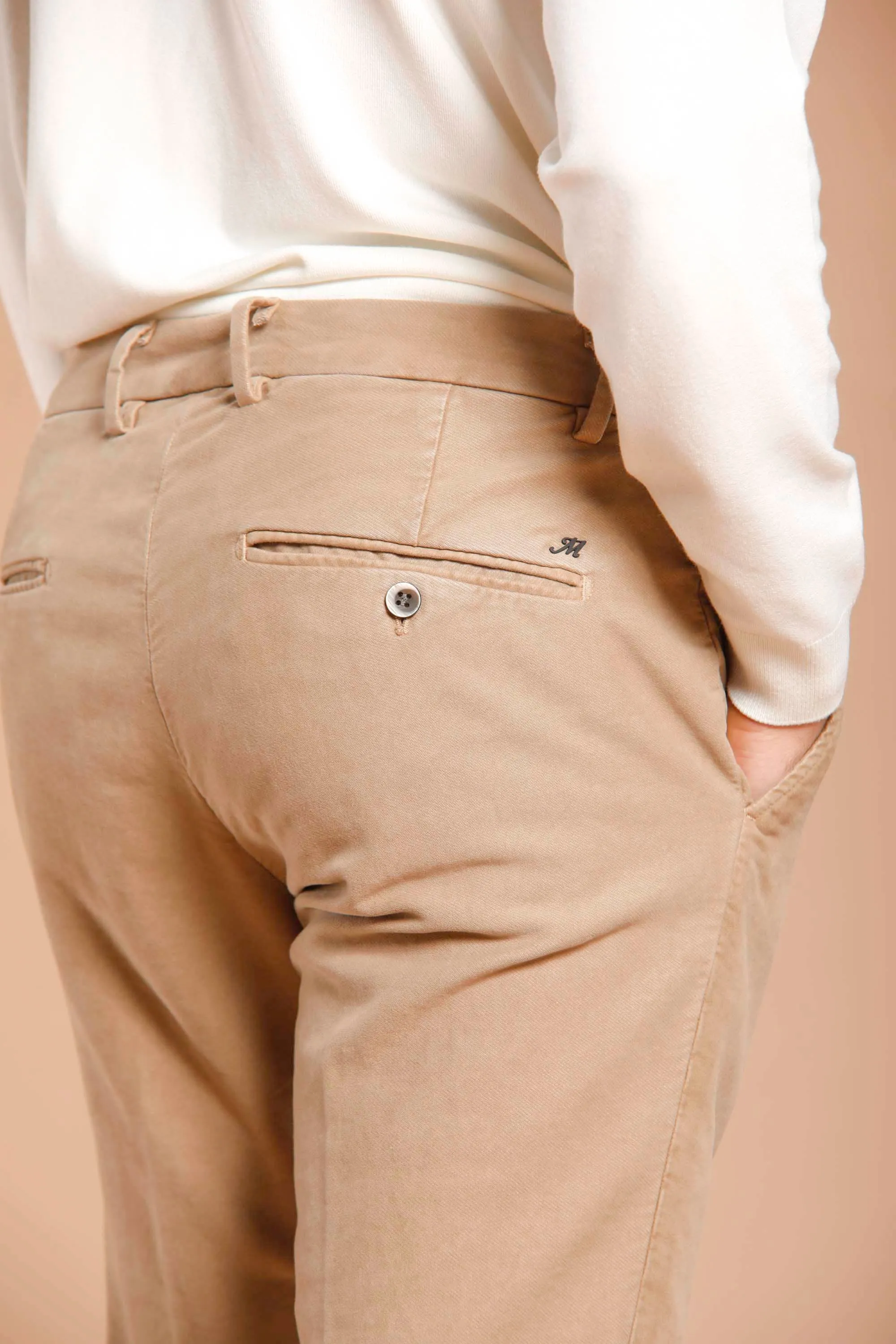 Milano Style man moleskin chino pants extra slim sold by Mason's product image thumbnail 5