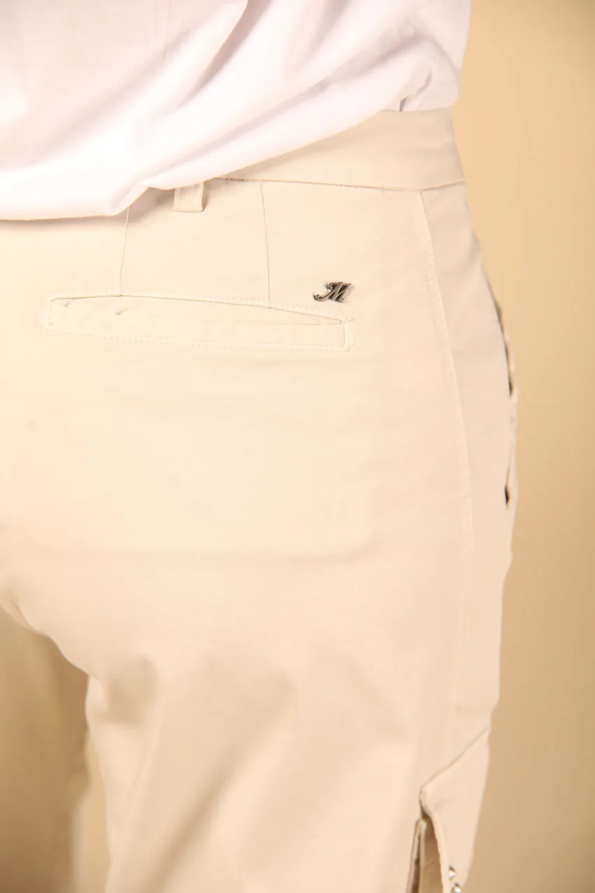 Evita Cargo women's cargo pants in gabardine with details curvy sold by Mason's product image thumbnail 3