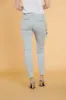Jaqueline Archivio woman icon washes chino trousers in cotton curvy sold by Mason's