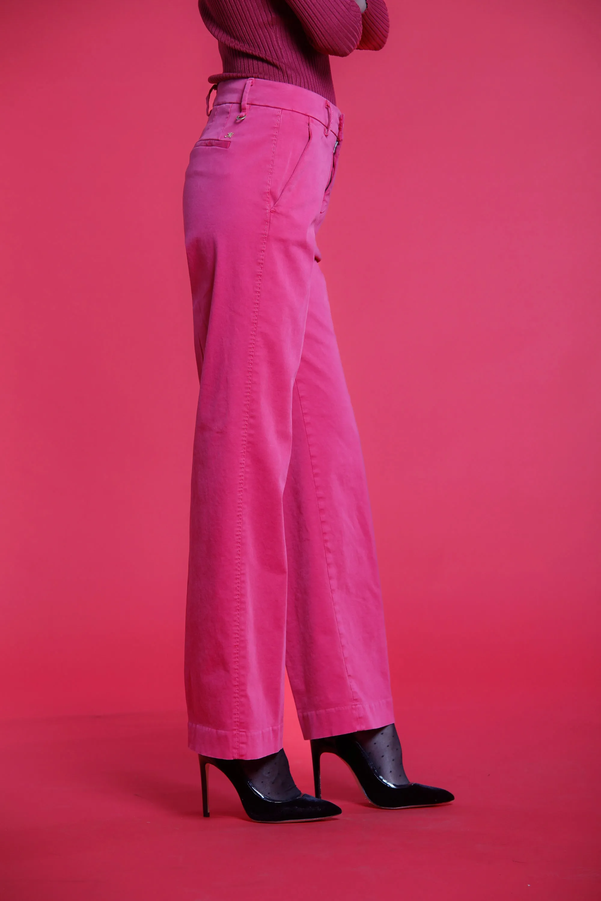 New York Straight woman satin chino pants sold by Mason's product image thumbnail 2