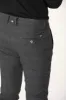 Torino Style man chino pants with mouliné shaded welt pattern slim sold by Mason's