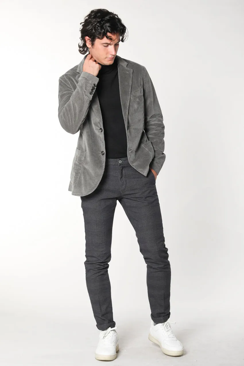 Torino Style man chino pants with mouliné shaded welt pattern slim sold by Mason's product image thumbnail 2