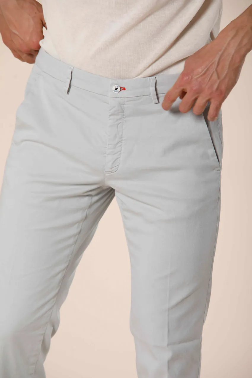 Torino Summer Color men's chino pants in cotton and tencel slim sold by Mason's product image thumbnail 3