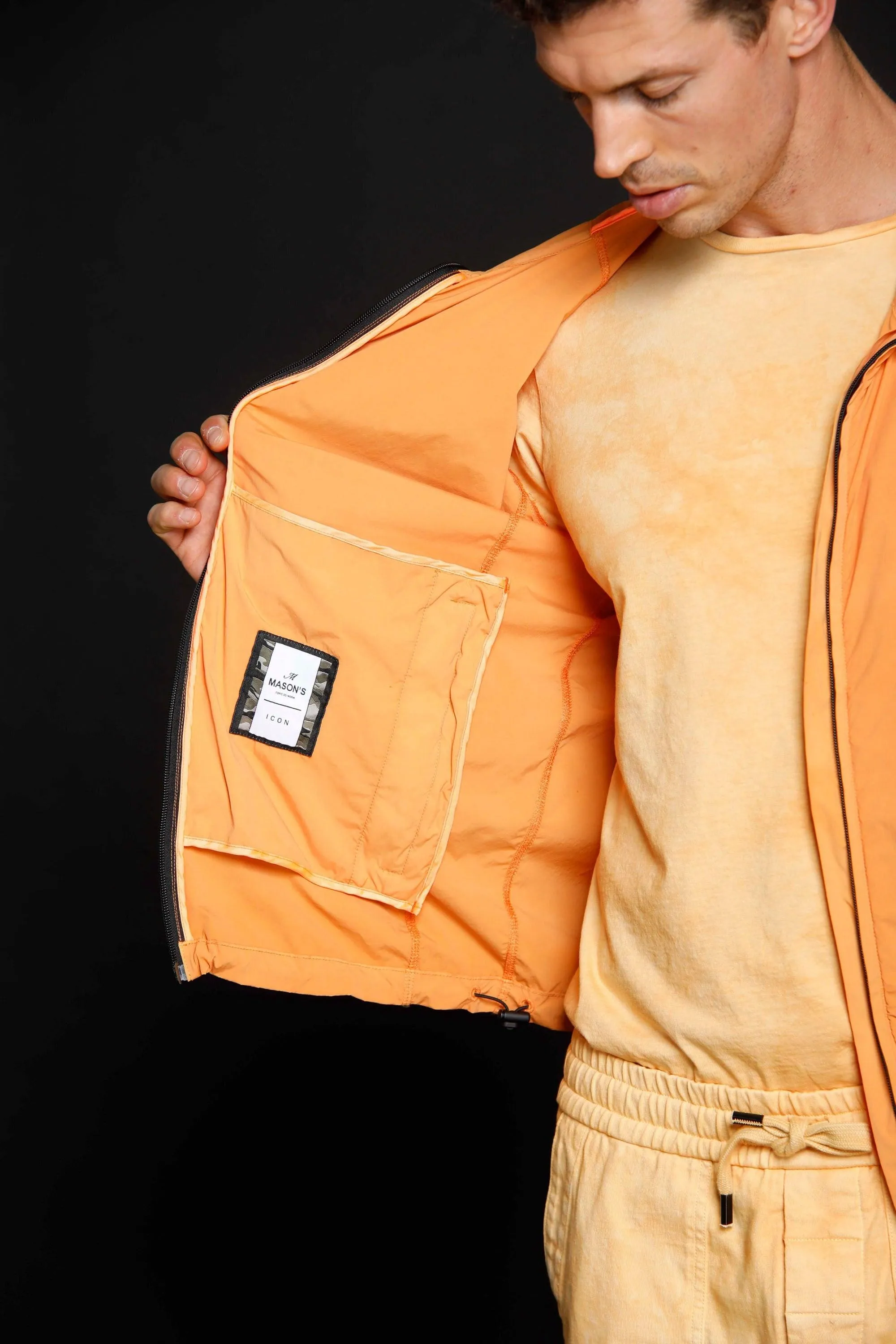 King Athleisure man sweatshirt in stretch nylon Logo edition sold by Mason's product image thumbnail 3