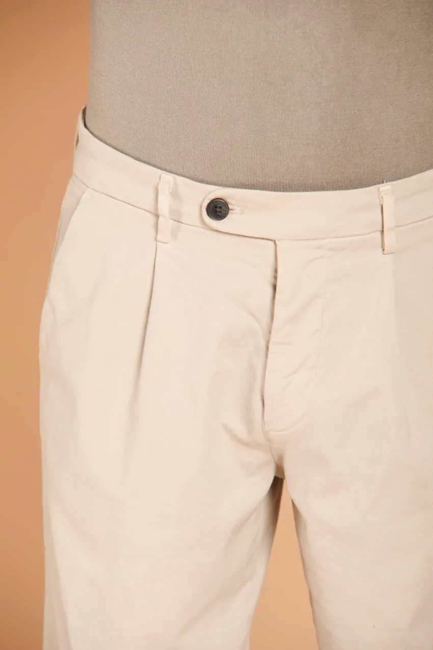 Boston 1 Pinces men's chino pants relaxed fit sold by Mason's product image thumbnail 4