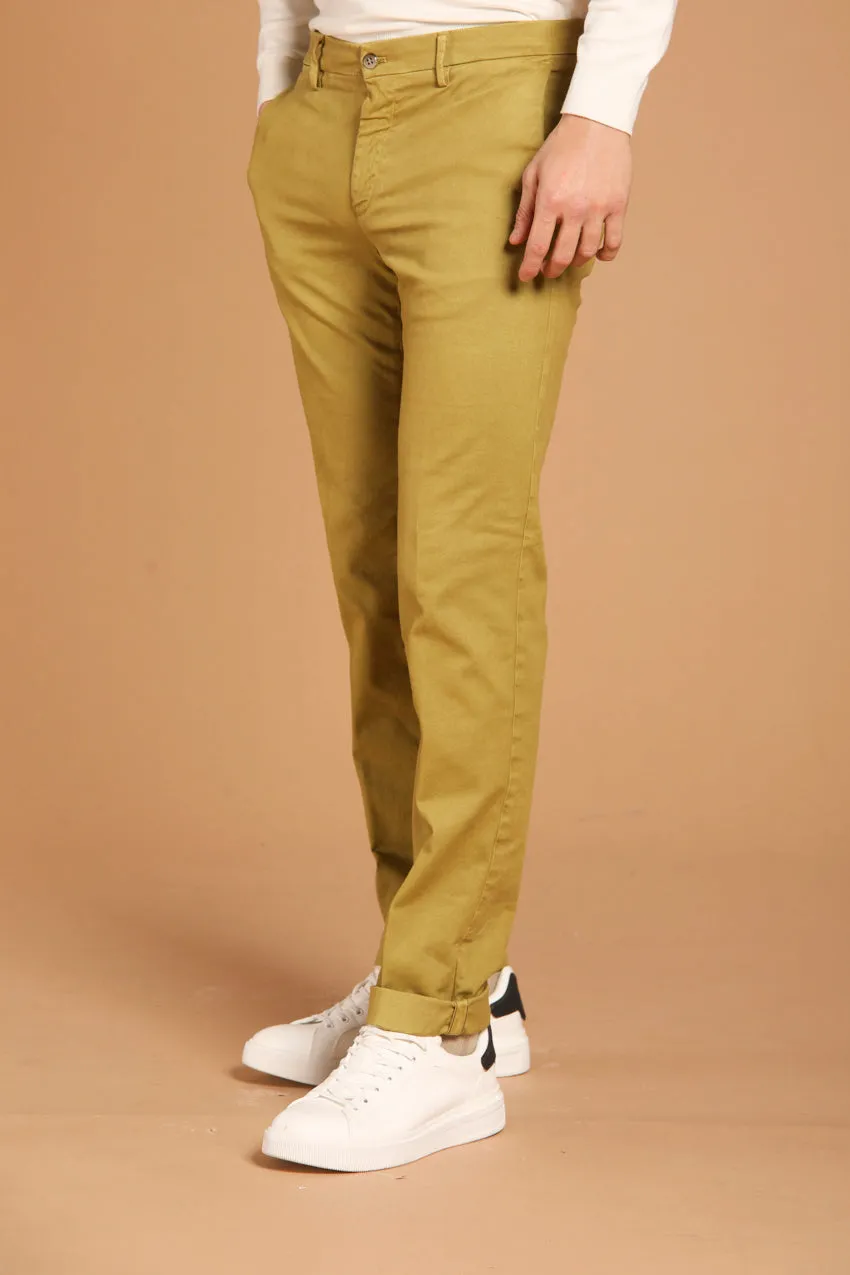 New York men's chino pants in gabardine stretch regular fit ① sold by Mason's product image thumbnail 4