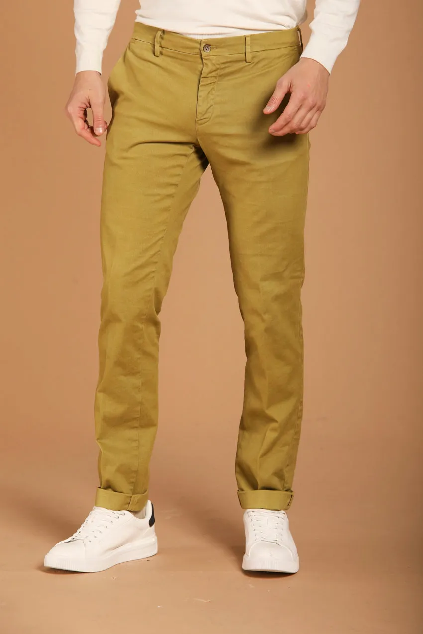 New York men's chino pants in gabardine stretch regular fit ① sold by Mason's product image thumbnail 2