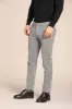 Torino men's chino pants in cotton modal with micro-fantasy pattern slim fit sold by Mason's