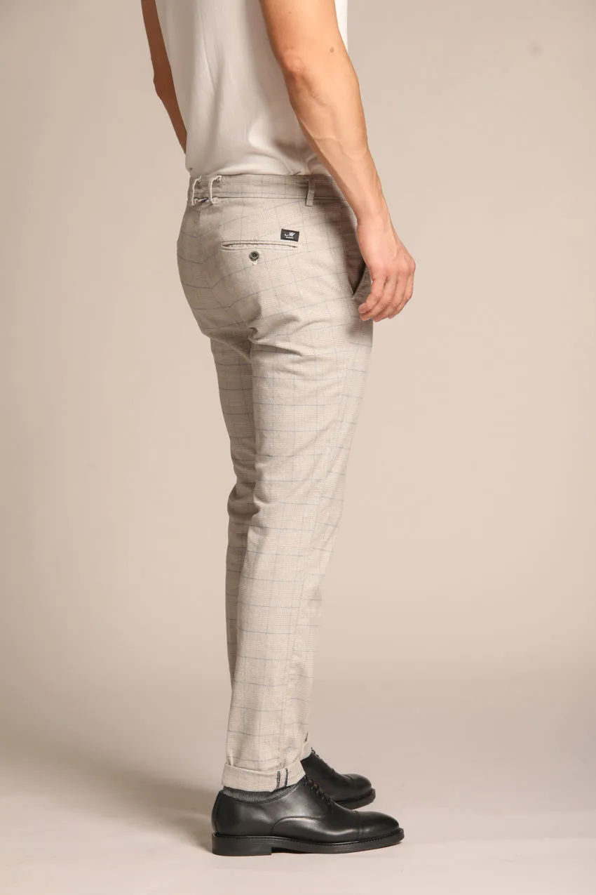 Torino men's stretch cotton chino pants with shaded chevron motif slim fit sold by Mason's product image thumbnail 5