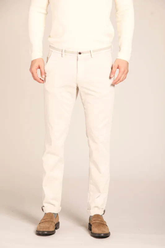 Torino University men's chino pants in gabardine slim fit  sold by Mason's
