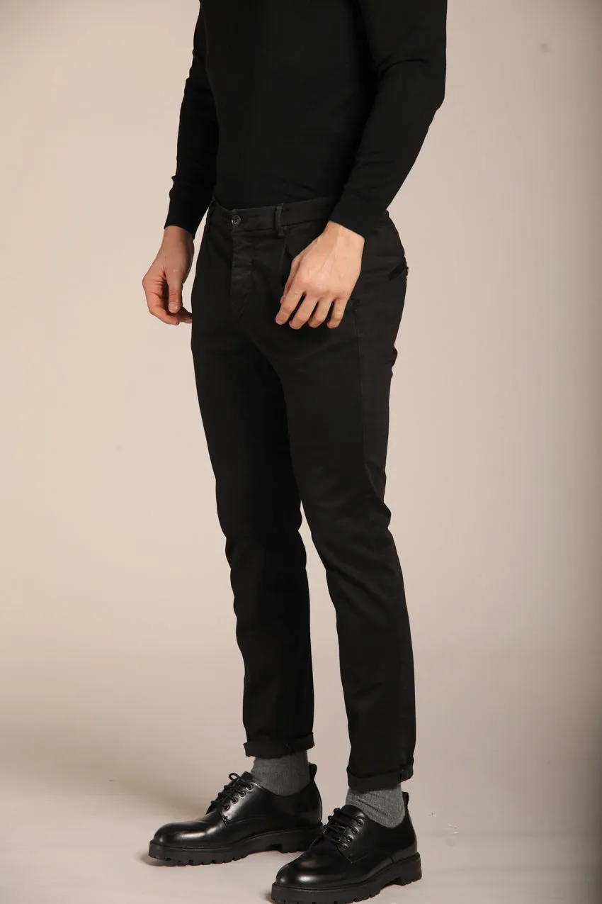 Osaka 1 Pinces men's chino pants in cotton stretch carrot fit sold by Mason's product image thumbnail 3