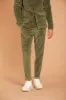 Osaka men's chino pants in velvet 500 stripes carrot fit sold by Mason's