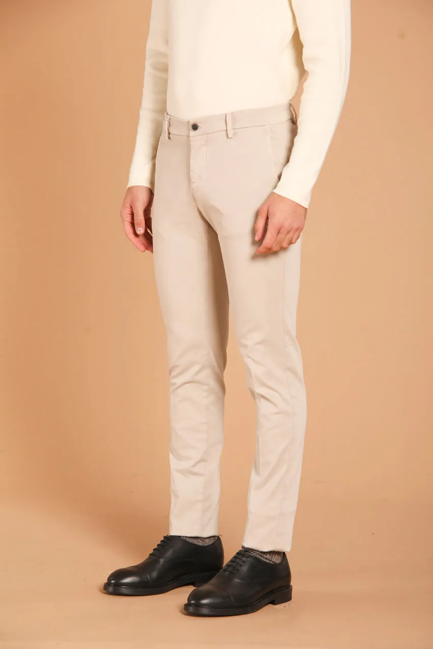 Milano men's chino pants in gabardine stretch extra slim fit ① sold by Mason's product image thumbnail 3