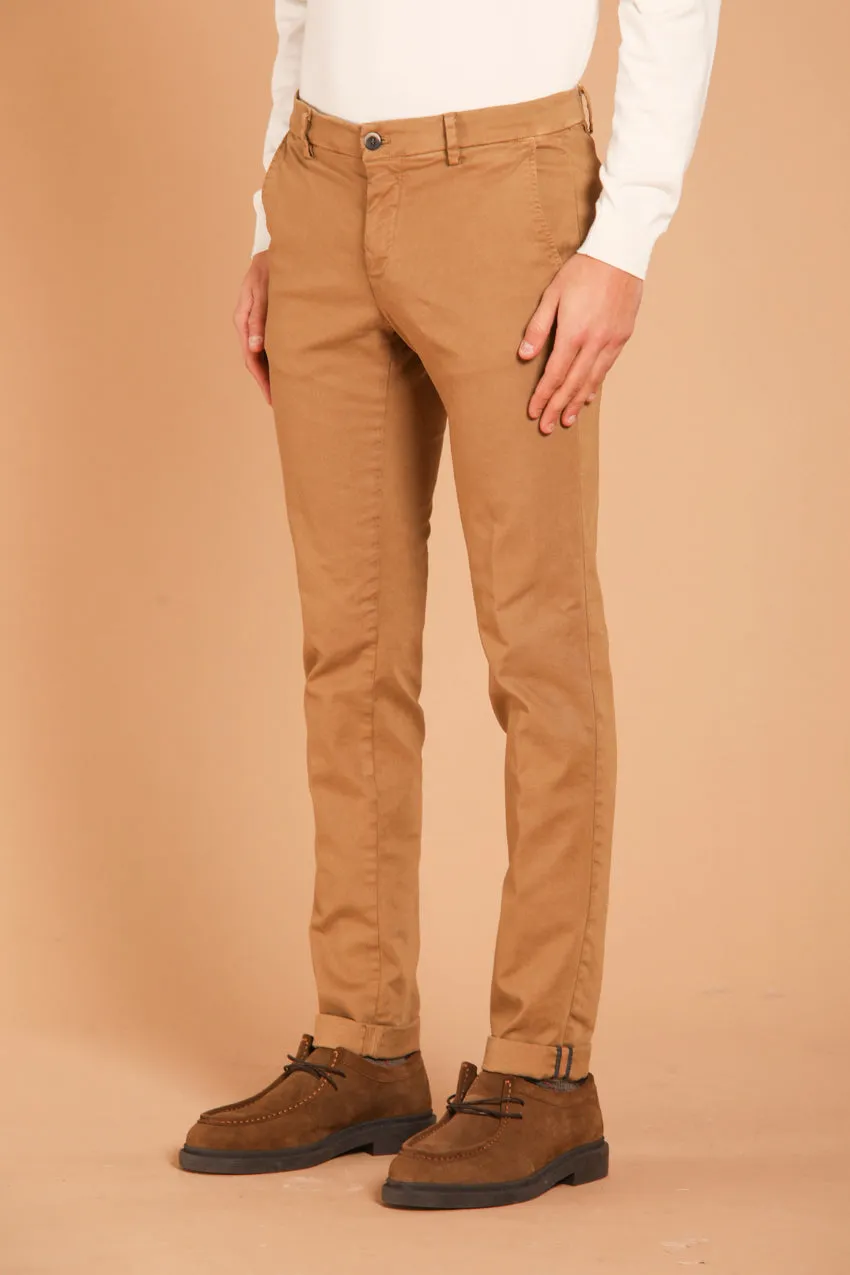 Milano men's chino pants in gabardine stretch extra slim fit ① sold by Mason's product image thumbnail 3