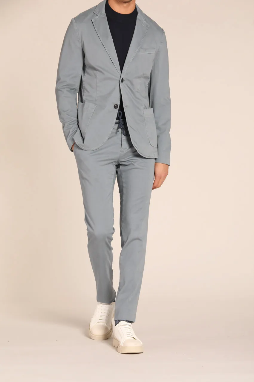 Milano Jogger men's chino pants in gabardine stretch extra slim fit sold by Mason's product image thumbnail 3