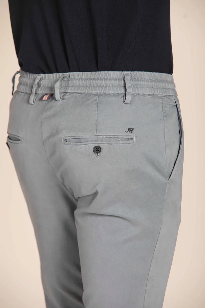 Milano Jogger men's chino pants in gabardine stretch extra slim fit sold by Mason's product image thumbnail 4