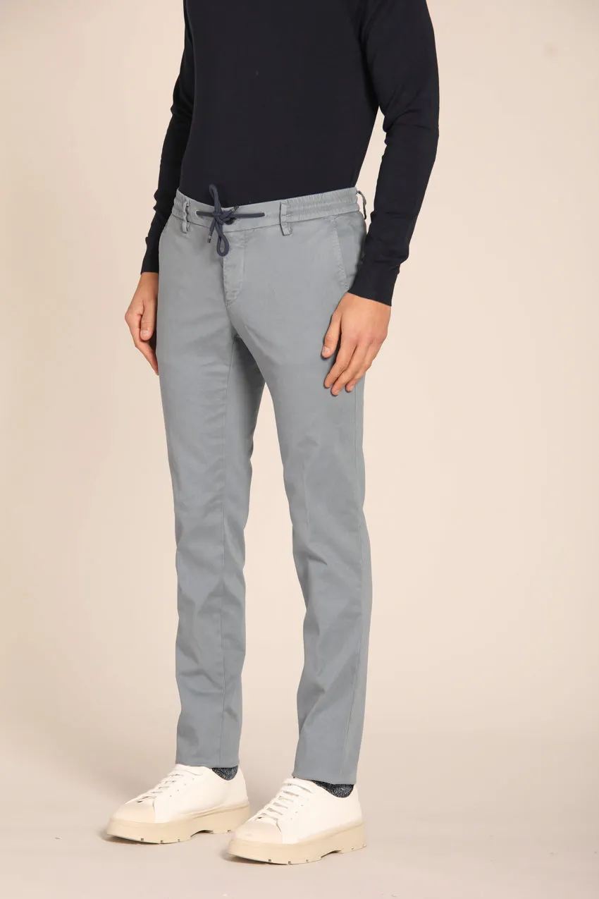 Milano Jogger men's chino pants in gabardine stretch extra slim fit sold by Mason's product image thumbnail 5
