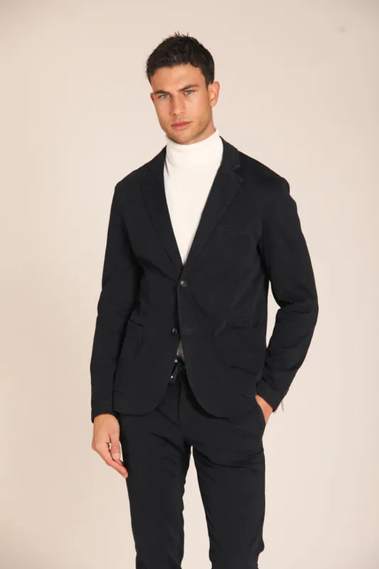 Da Vinci men's blazer in gabardine regular fit sold by Mason's
