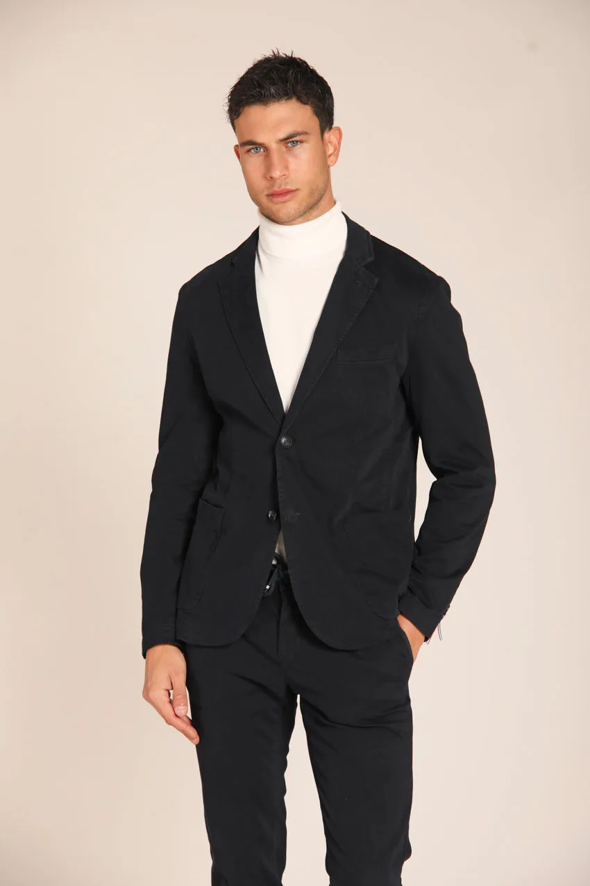 Da Vinci men's blazer in gabardine regular fit sold by Mason's