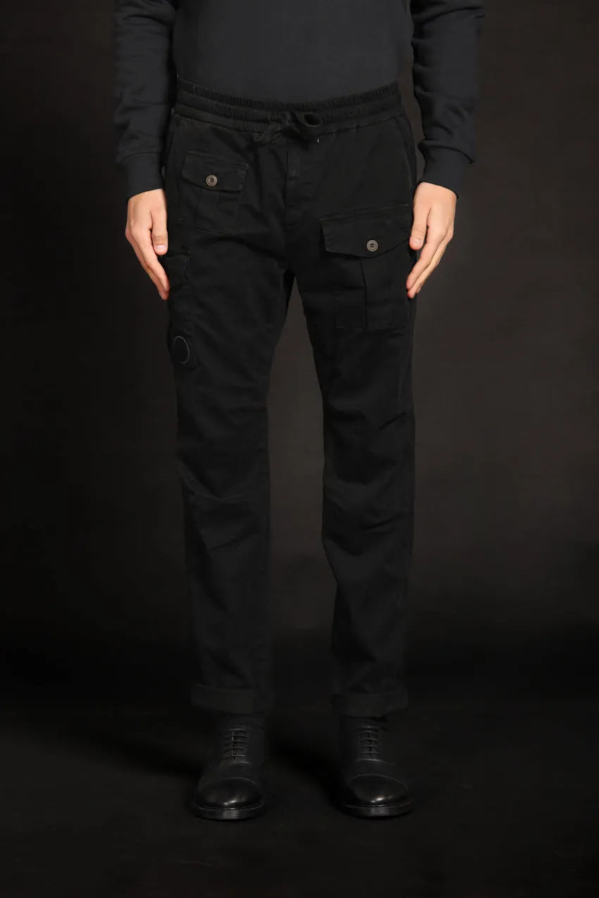 George Sack men's cargo pants in gabardine stretch limited edition carrot fit ① sold by Mason's product image thumbnail 2