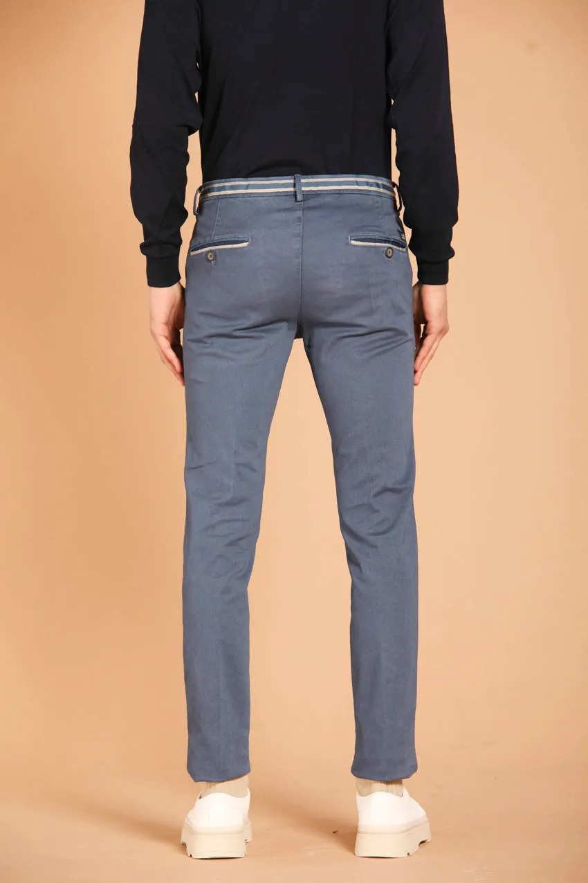 Torino Winter men's chino pants in gabardine stretch slim fit sold by Mason's product image thumbnail 4