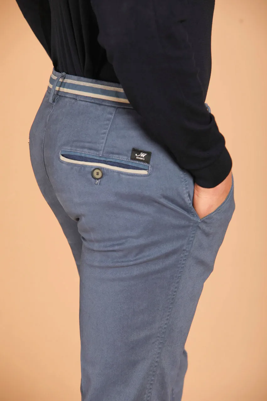 Torino Winter men's chino pants in gabardine stretch slim fit sold by Mason's product image thumbnail 2