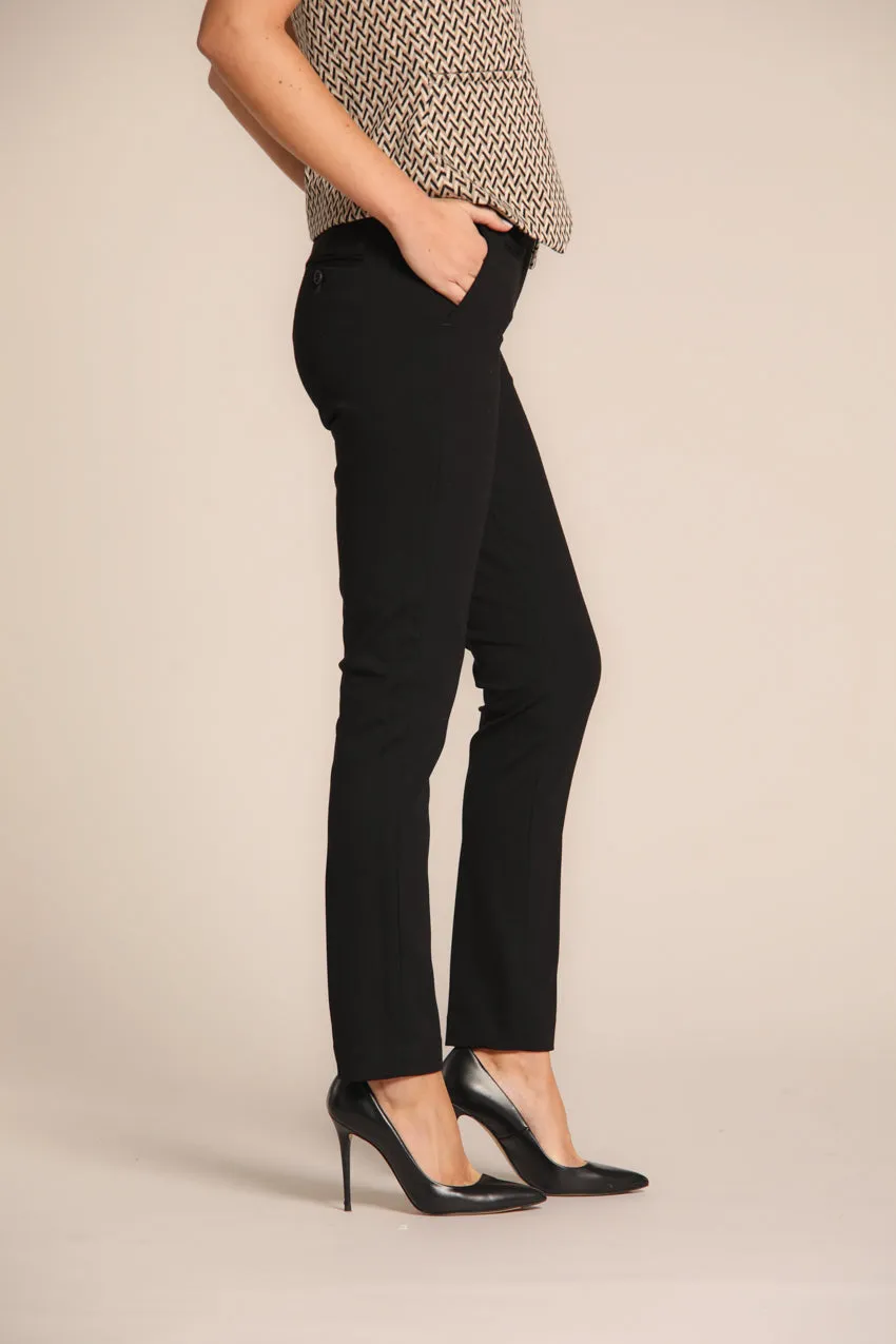 New York Slim women's chino pants in jersey technical slim fit ① sold by Mason's product image thumbnail 3