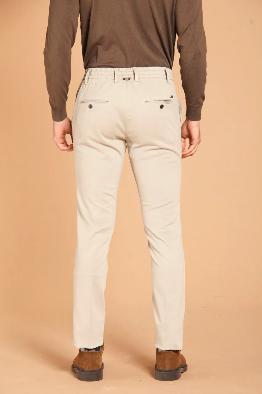 Milano Jogger men's chino pants in gabardine stretch extra slim fit sold by Mason's product image thumbnail 5