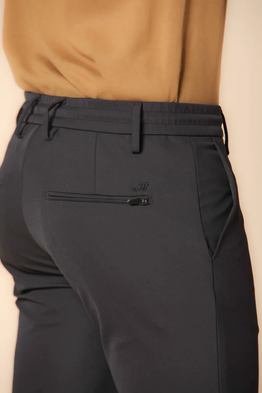 Milano Jogger men's chino pants in jersey technical extra slim fit sold by Mason's product image thumbnail 2