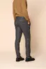 Osaka 1 Pinces men's chino pants in pinstripe flannel carrot fit sold by Mason's