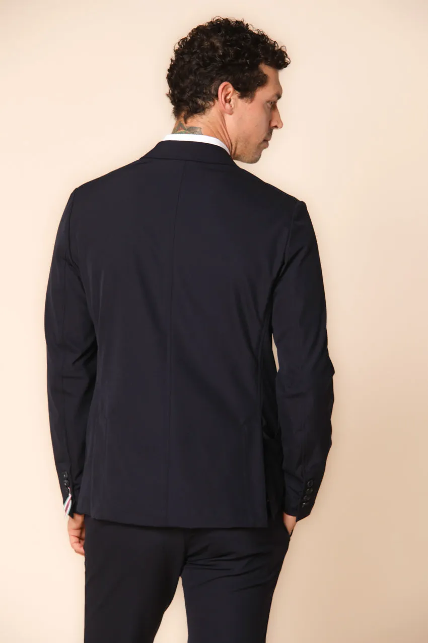 Da Vinci Tech Dynamic men's blazer in jersey stretch regular fit sold by Mason's product image thumbnail 3