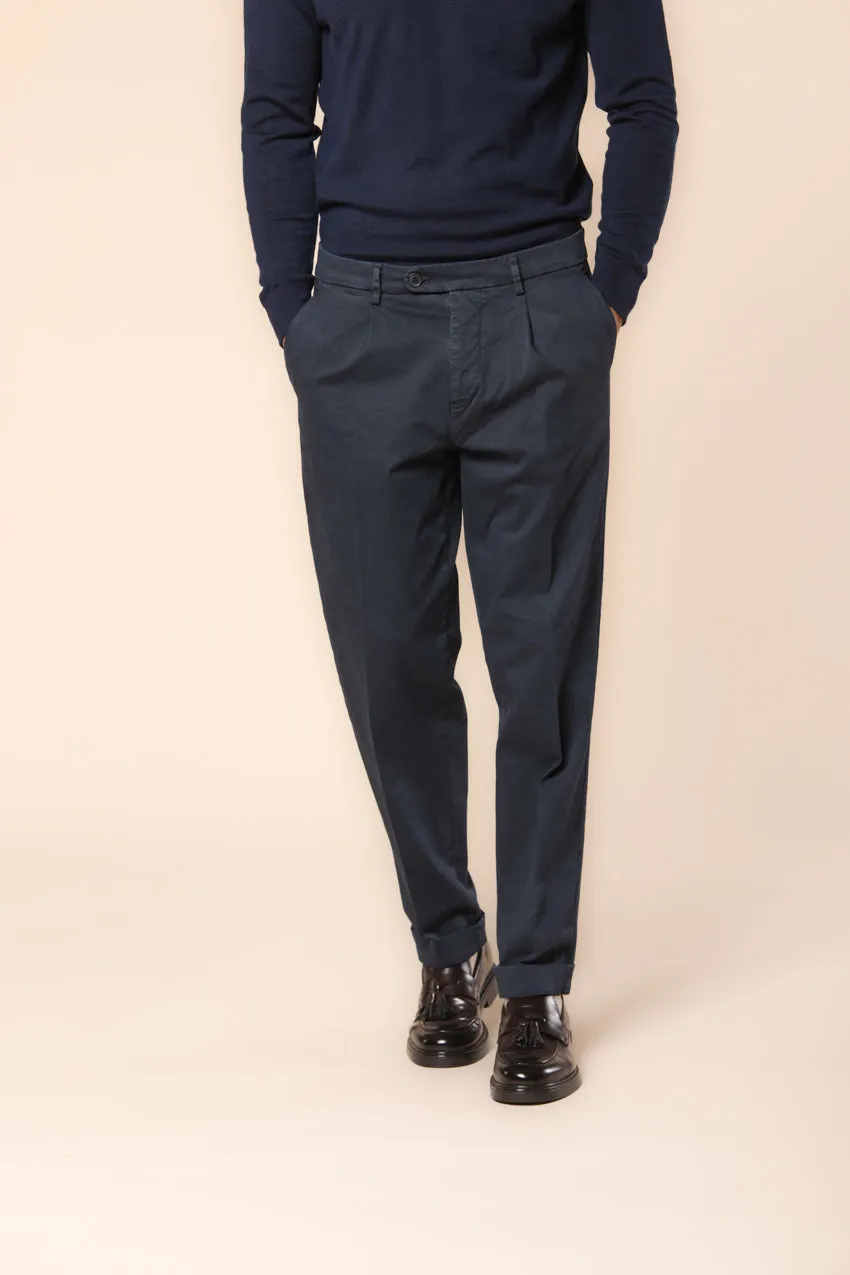 Boston 1 Pinces men's chino pants relaxed fit sold by Mason's product image thumbnail 5