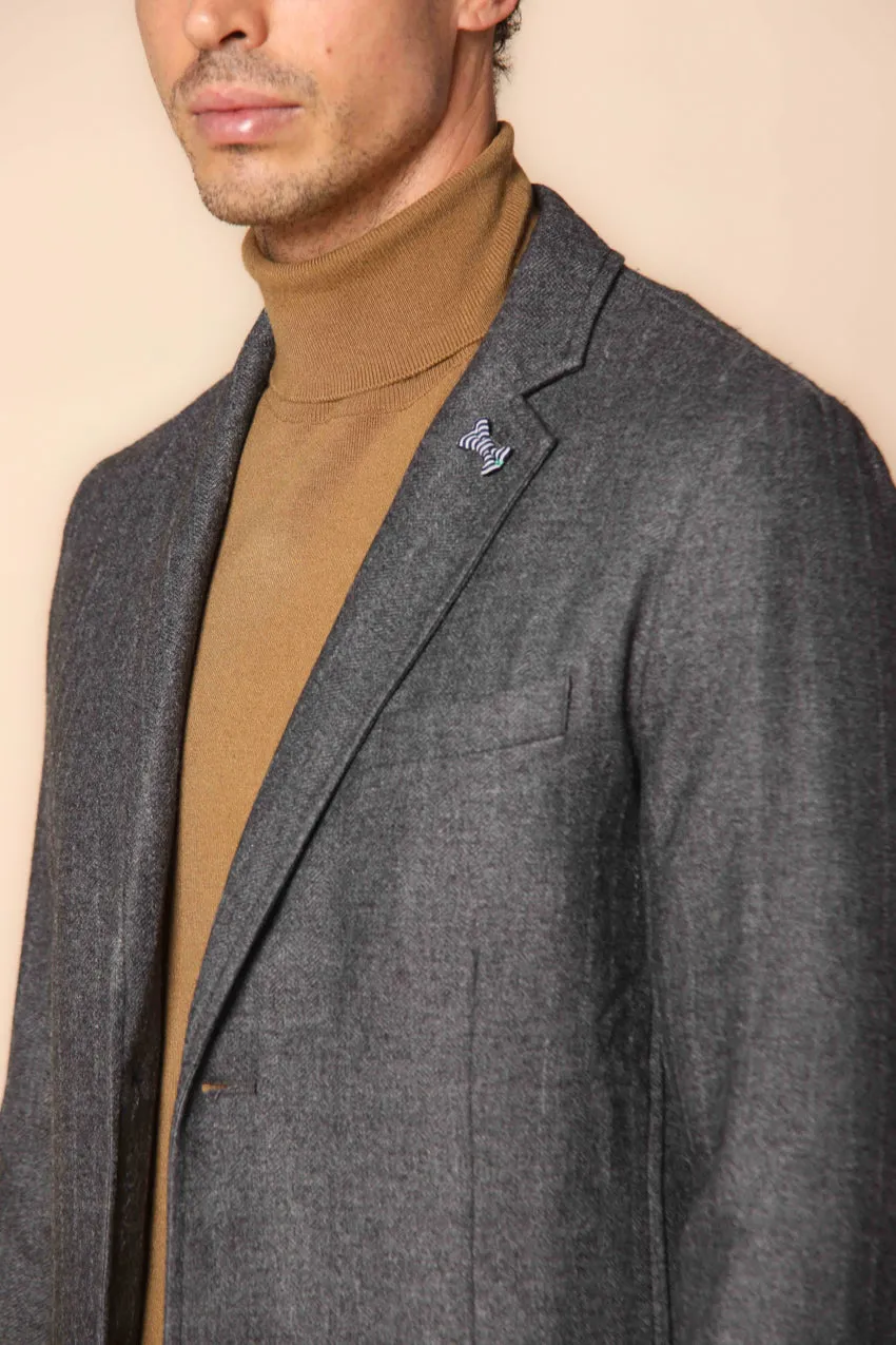 Da Vinci men's blazer in pinstripe effect flannel regular fit sold by Mason's product image thumbnail 2