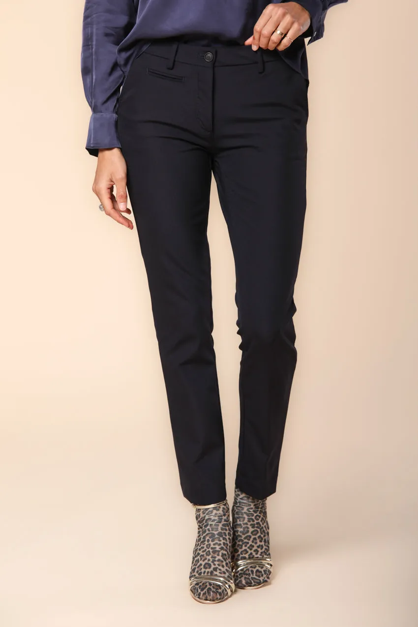 New York women's chino pants in jersey slim fit sold by Mason's